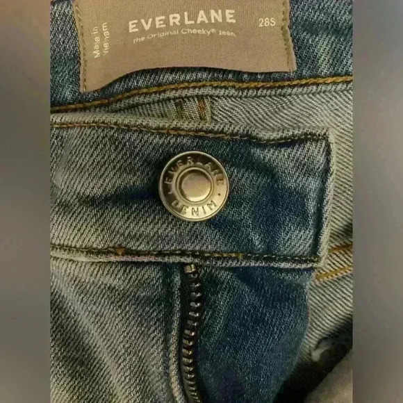 Everlane The Original Cheeky Jean in Sky Blue Wash New Womens Denim Pants - Picture 7 of 9